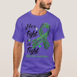 Camiseta Conciencia sobre la depresión Su lucha es nuestra