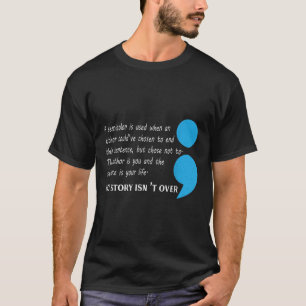 Camiseta Conciencia sobre la depresión suicida