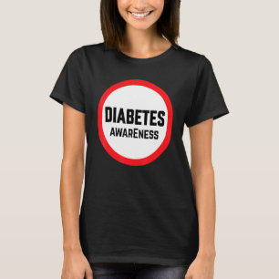 Camiseta Conciencia sobre la diabetes
