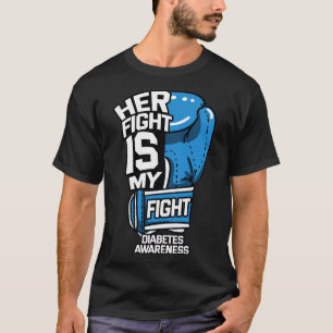 Camiseta Conciencia sobre la diabetes Apoyo Cetoacidosis di