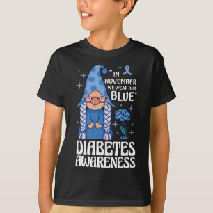 Camiseta Conciencia sobre la diabetes. En Noviembre Usamos 