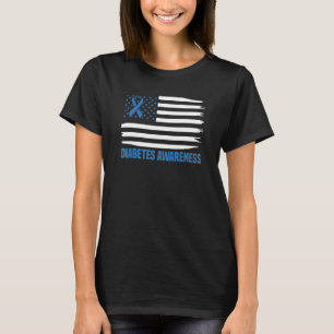 Camiseta Conciencia sobre la diabetes Guerrero del T1D