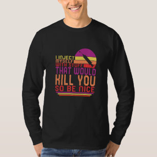 Camiseta Conciencia sobre la diabetes T1d Niños Guerrero Je
