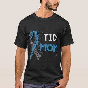 Camiseta Conciencia sobre la diabetes tipo 1 de la T1D de l