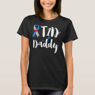 Camiseta Conciencia sobre la diabetes tipo 1 Papi