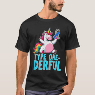 Camiseta Conciencia sobre la diabetes tipo 1 tipo 1 tipo 1 