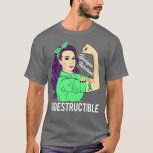 Camiseta Conciencia sobre la diálisis trasplante de riñón d