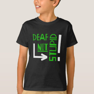 Camiseta Conciencia sobre la discapacidad sorda