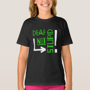 Camiseta Conciencia sobre la discapacidad sorda