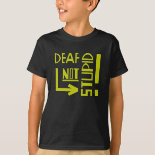 Camiseta Conciencia sobre la discapacidad sorda