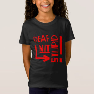 Camiseta Conciencia sobre la discapacidad sorda