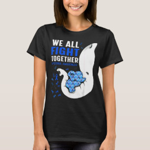 Camiseta Conciencia sobre la distonia todos luchamos juntos
