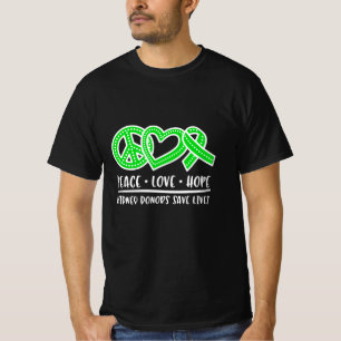 Camiseta Conciencia sobre la donación de riñones, donante