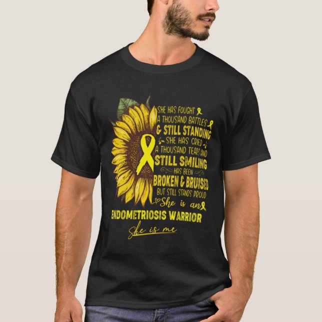 Camiseta Conciencia sobre la endometriosis Es una endometri (Anverso)