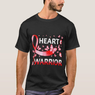Camiseta Conciencia sobre la enfermedad cardíaca Heart Warr