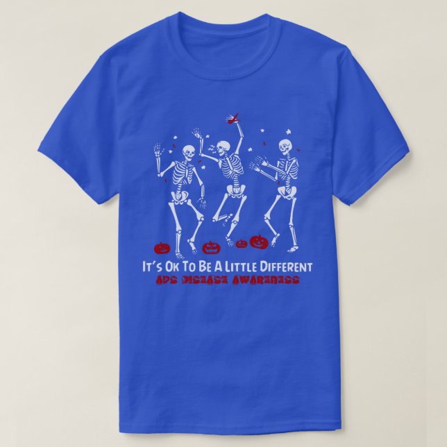 Camiseta Conciencia sobre la enfermedad de APS Es aceptable (Diseño del anverso)