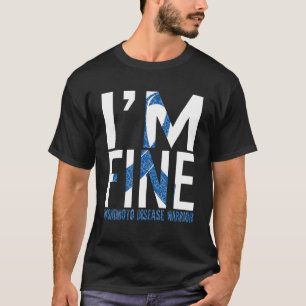 Camiseta Conciencia sobre la enfermedad de Hashimoto Soy el