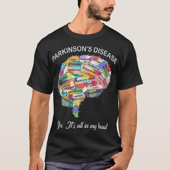 Camiseta Conciencia sobre la enfermedad de Parkinson Sí (Anverso)