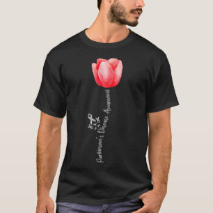 Camiseta Conciencia sobre la enfermedad de Parkinson Tulip 