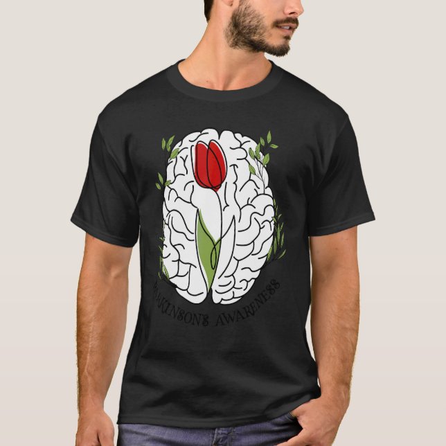 Camiseta Conciencia sobre la enfermedad de Parkinson Tulip  (Anverso)