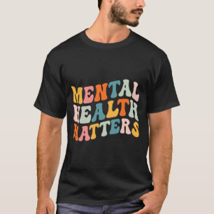 Camiseta Conciencia sobre la enfermedad mental del cerebro