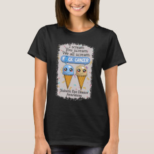 Camiseta Conciencia sobre la enfermedad ocular diabética Cr