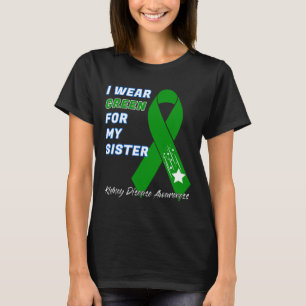 Camiseta Conciencia sobre la enfermedad renal Diálisis Tran