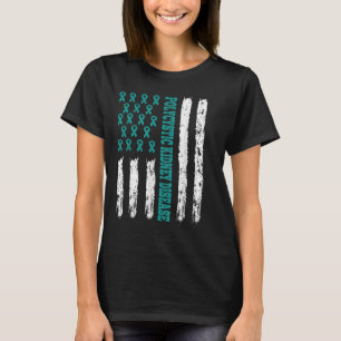 Camiseta Conciencia sobre la enfermedad renal Pkd Cinta Ver