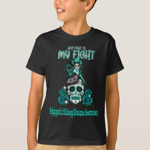 Camiseta Conciencia sobre la enfermedad renal Su lucha es m