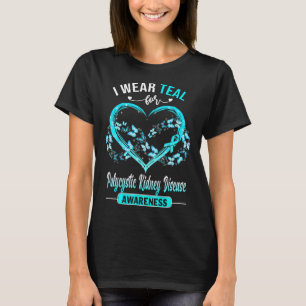 Camiseta Conciencia sobre la enfermedad renal Uso mariposa