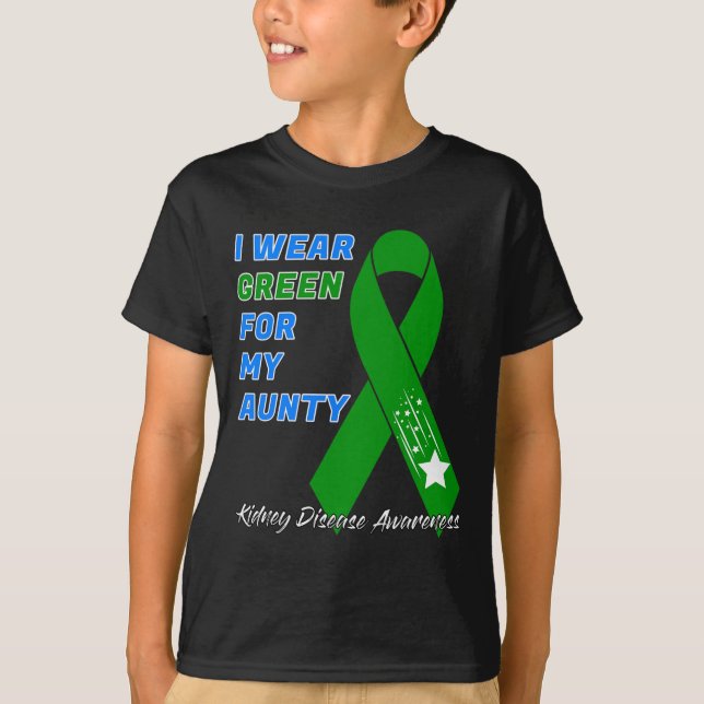Camiseta Conciencia sobre la enfermedad Transplante de diál (Anverso)
