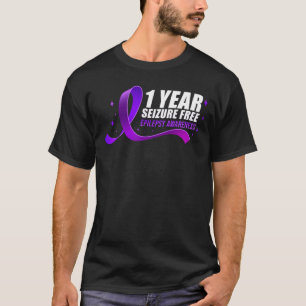 Camiseta Conciencia sobre la epilepsia 1 año Convulsión de 