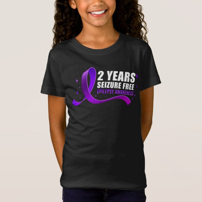 Camiseta Conciencia sobre la epilepsia 2 años de incautació (Anverso)