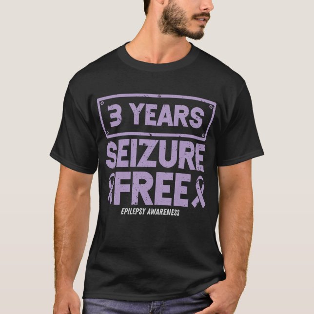 Camiseta Conciencia sobre la epilepsia 3 años de incautació (Anverso)