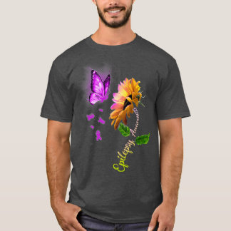 Camiseta Conciencia sobre la epilepsia de la epilepsia del