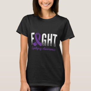 Camiseta Conciencia sobre la epilepsia de la lucha