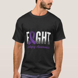 Camiseta Conciencia sobre la epilepsia de la lucha