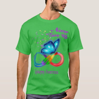 Camiseta Conciencia sobre la epilepsia de la mariposa