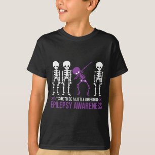 Camiseta Conciencia sobre la epilepsia Está bien ser un poc