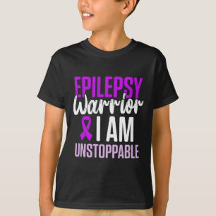 Camiseta Conciencia sobre la epilepsia Guerrero epiléptico