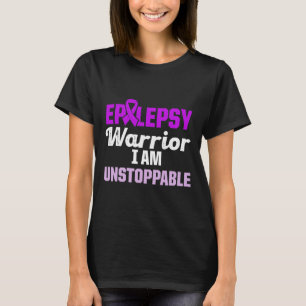 Camiseta Conciencia sobre la epilepsia Guerrero epiléptico