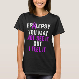 Camiseta Conciencia sobre la epilepsia Ver superviviente gu
