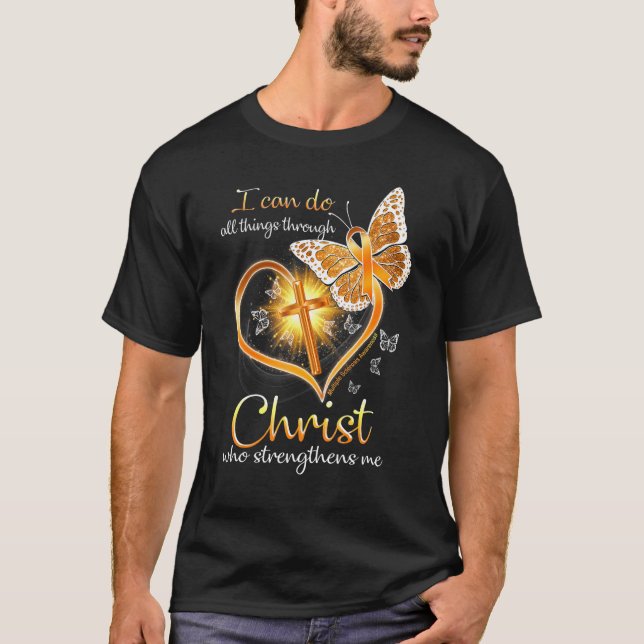 Camiseta Conciencia sobre la esclerosis múltiple puedo hace (Anverso)