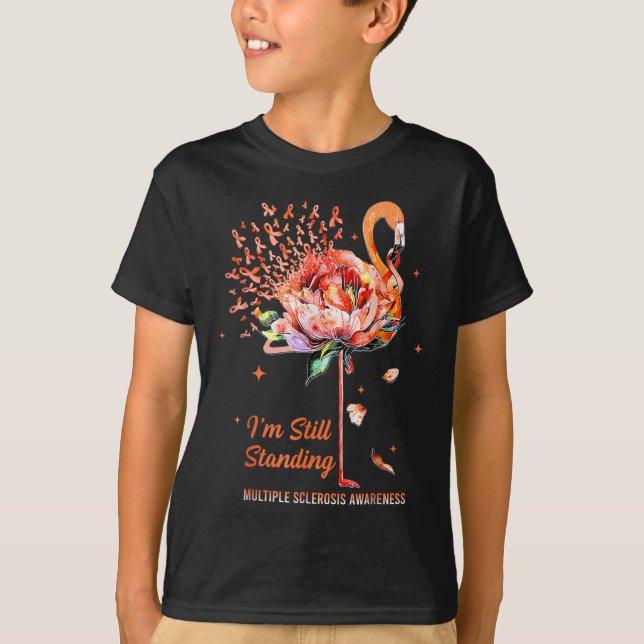 Camiseta Conciencia sobre la esclerosis múltiple, sigo en p (Anverso)