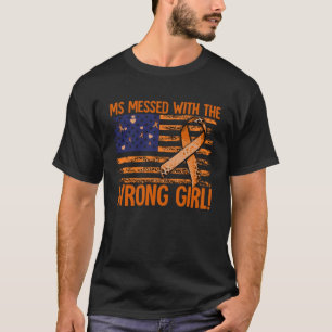Camiseta Conciencia Sobre La Esclerosis Múltiple Sra. Messw