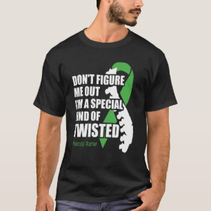 Camiseta Conciencia sobre la escoliosis Figura Guerrero esc