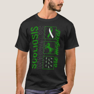 Camiseta Conciencia sobre la escoliosis Los Guerreros de la
