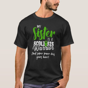Camiseta Conciencia sobre la escoliosis Sobreviviente de Gu