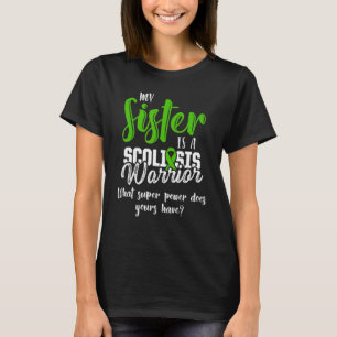 Camiseta Conciencia sobre la escoliosis Sobreviviente de Gu