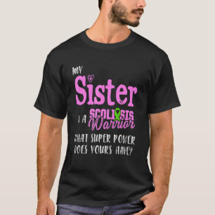 Camiseta Conciencia sobre la escoliosis Sobreviviente de Gu